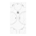 Body Map Towel – Dotted Area Edition — Lightweight  Shower, Beach & Travel Towel