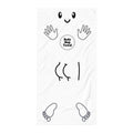 Body Map Towel Kids – Learning Edition  – Lightweight Shower, Beach & Travel Towel